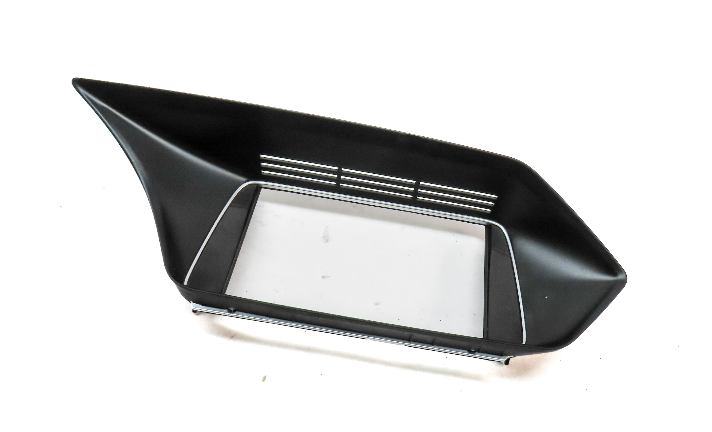 2016 MERCEDES E350 (W212) FRONT CENTER DASH MEDIA SCREEN TRIM BEZEL (BLACK) — exact item pictured